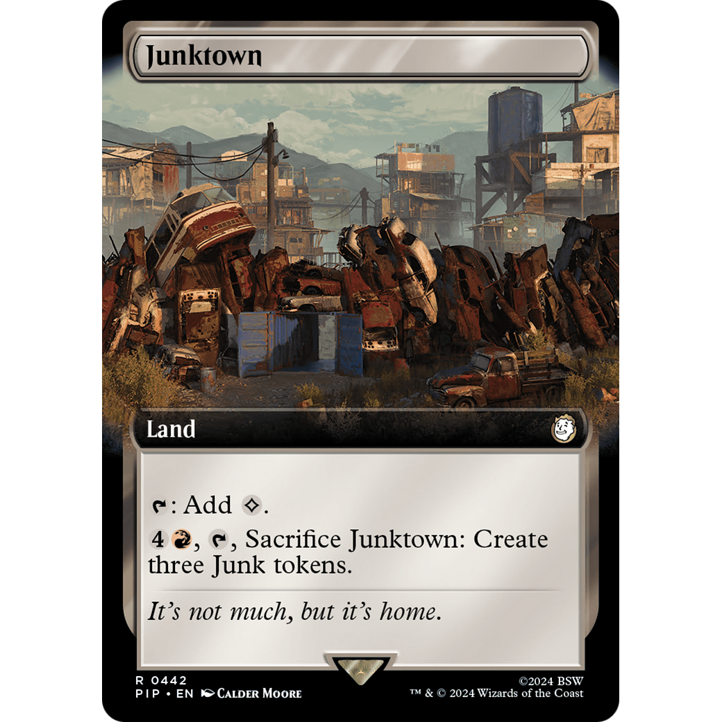 Junktown (PIP-442) - Fallout: (Extended Art) Foil
