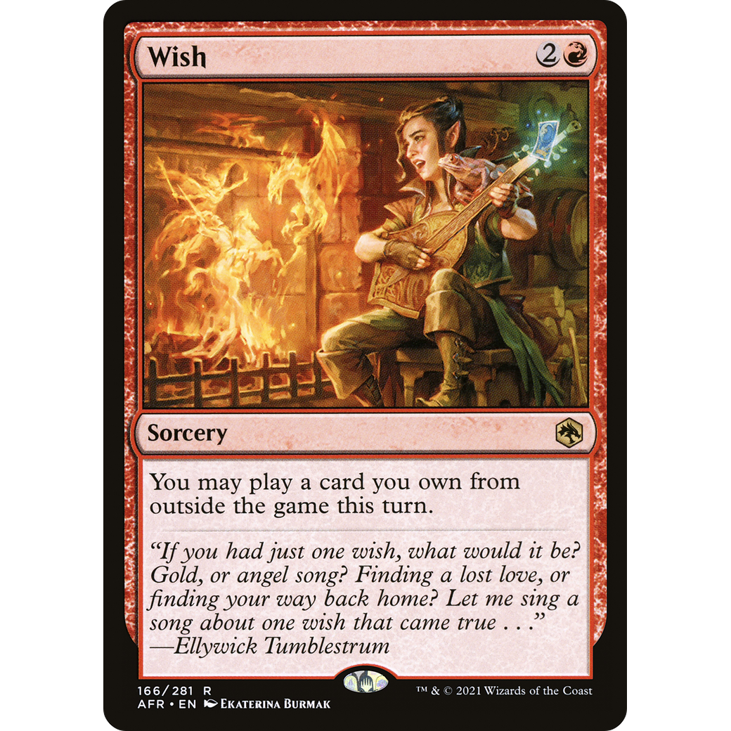 Wish (AFR-166) - Adventures in the Forgotten Realms Foil