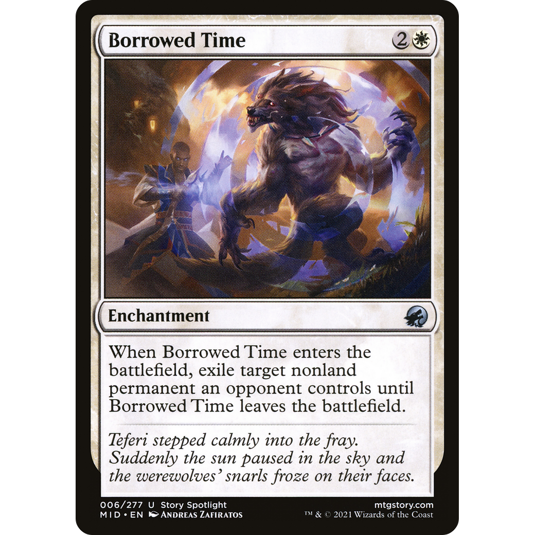 Borrowed Time (MID-006) - Innistrad: Midnight Hunt Foil