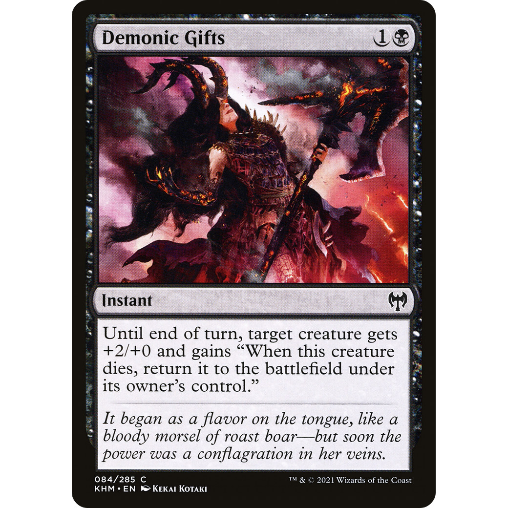 Demonic Gifts (KHM-084) - Kaldheim Foil