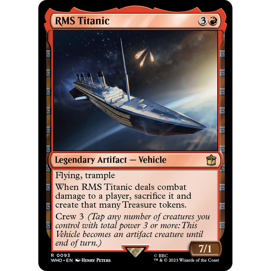 RMS Titanic (WHO-093) - Doctor Who