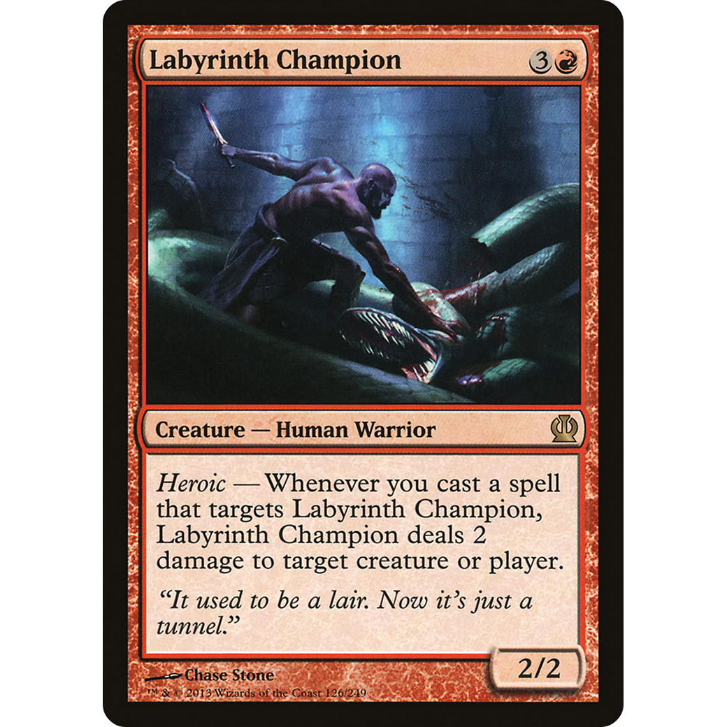 Labyrinth Champion (THS-126) - Theros Foil