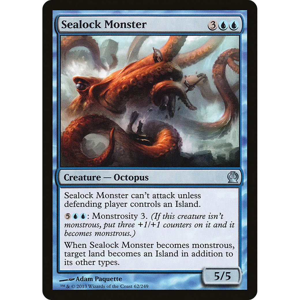 Sealock Monster (THS-062) - Theros Foil