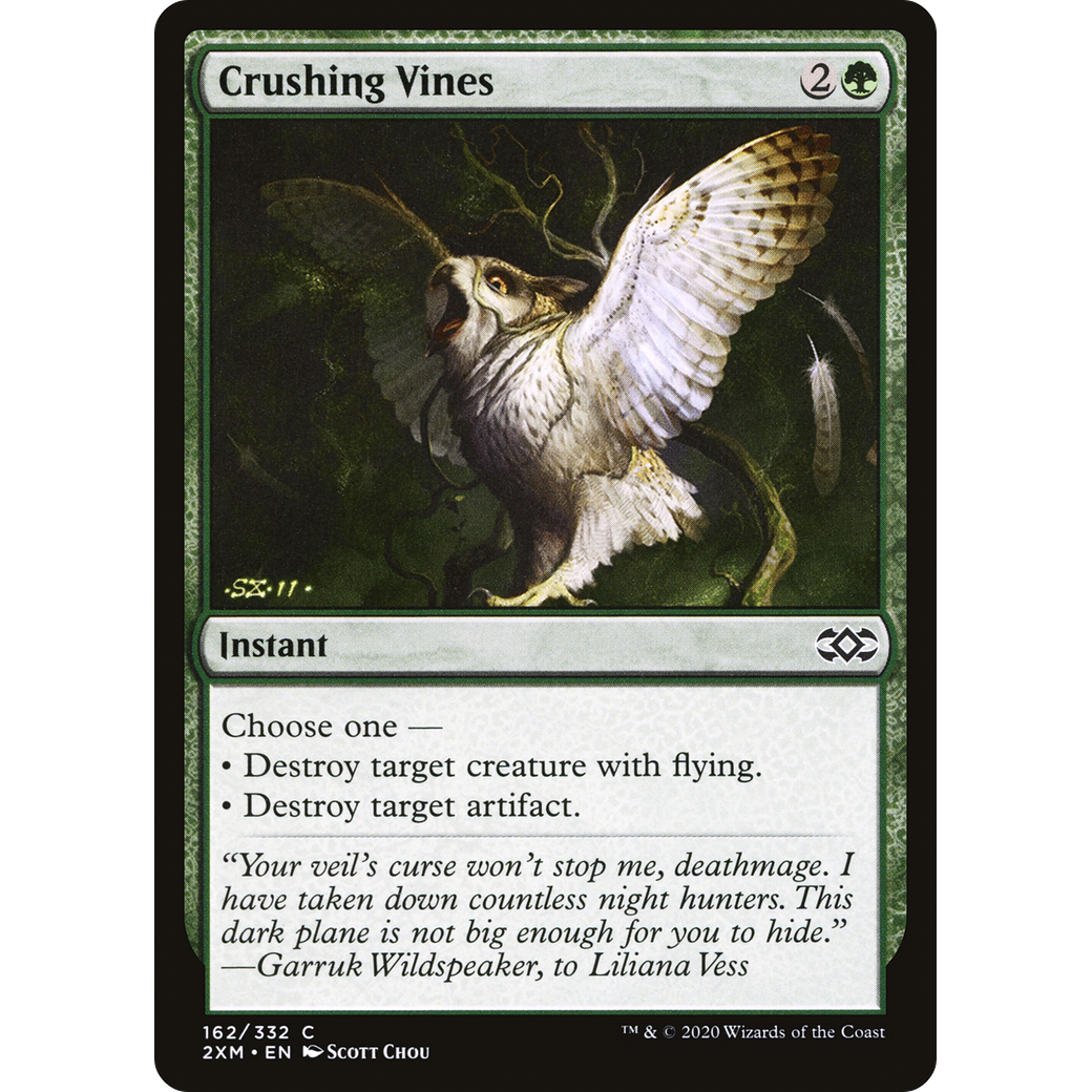 Crushing Vines (2XM-162) - Double Masters Foil