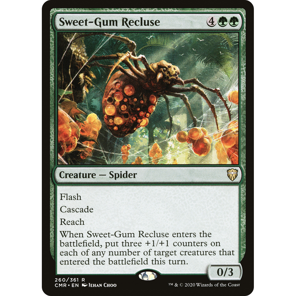 Sweet-Gum Recluse (CMR-260) - Commander Legends