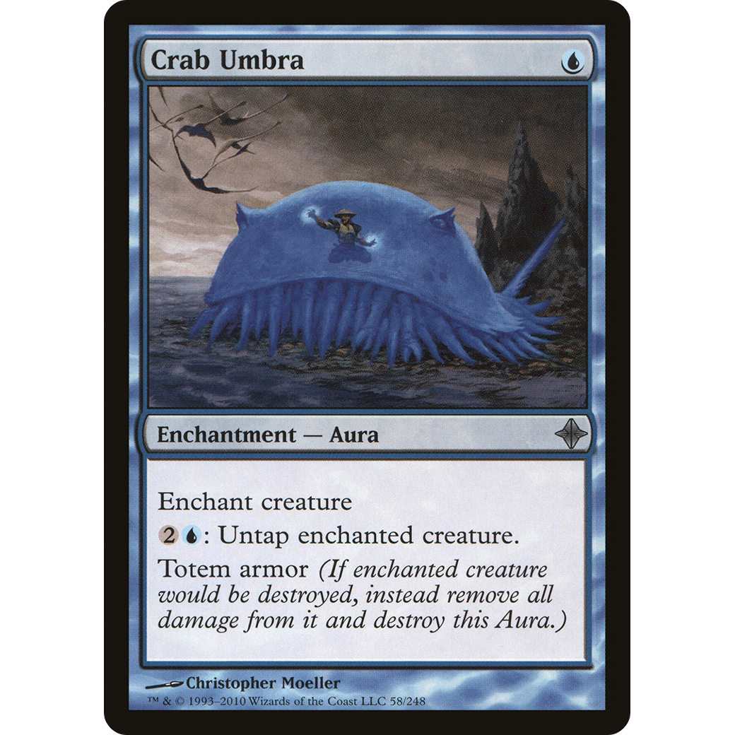 Crab Umbra (ROE-058) - Rise of the Eldrazi Foil