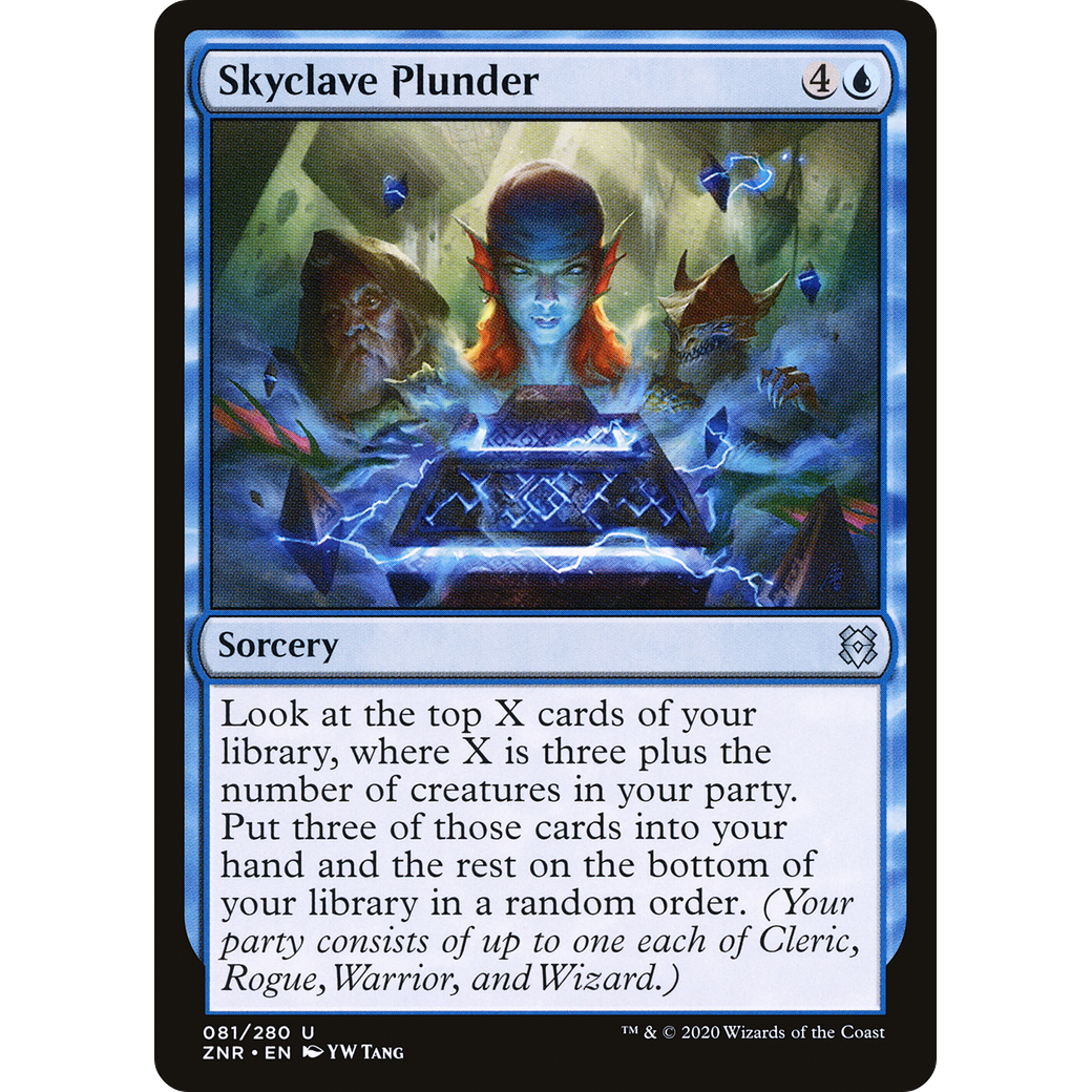 Skyclave Plunder (ZNR-081) - Zendikar Rising Foil