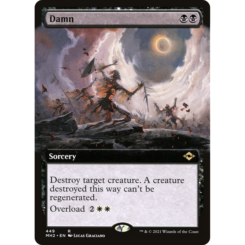 Damn (Extended Art) (MH2-449) - Modern Horizons 2: (Extended Art)