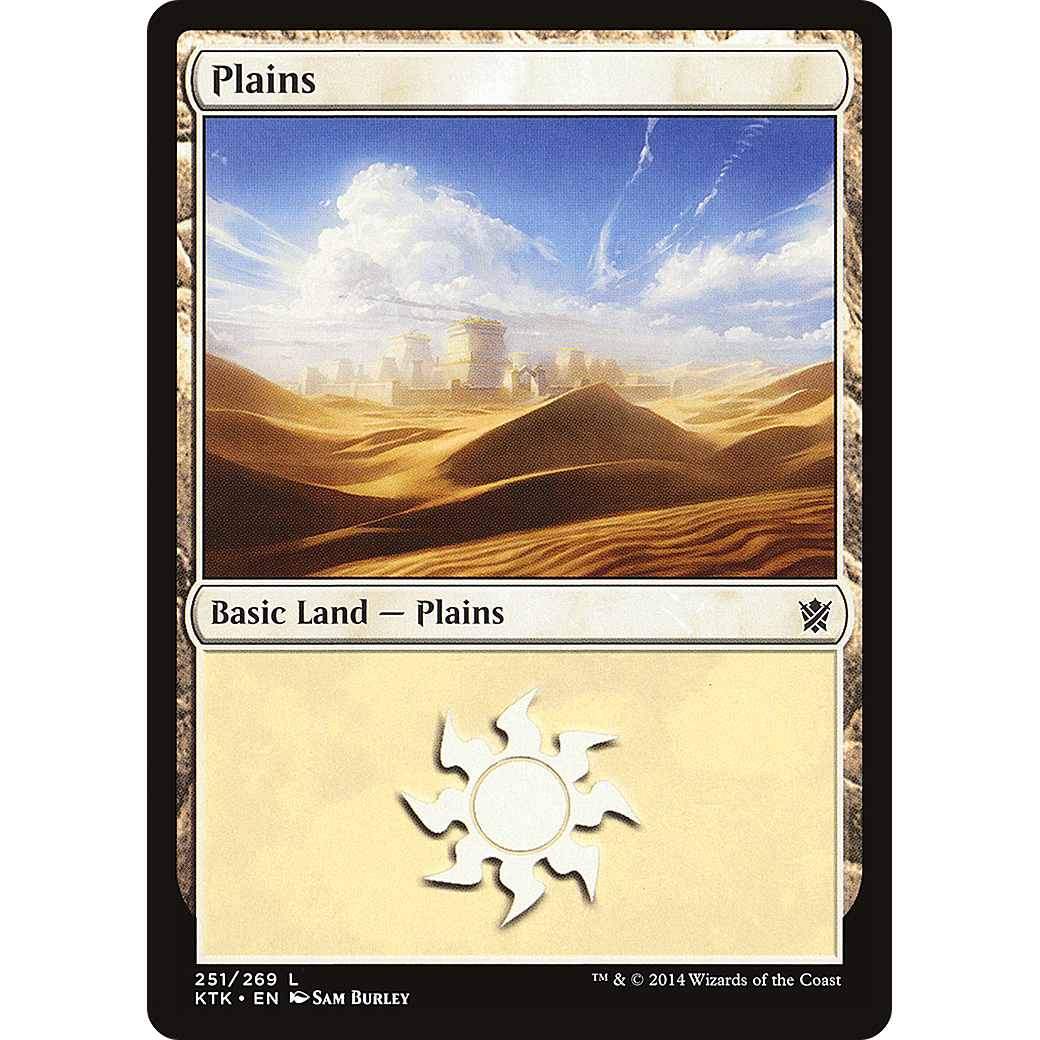 Plains (251) (KTK-251) - Khans of Tarkir Foil