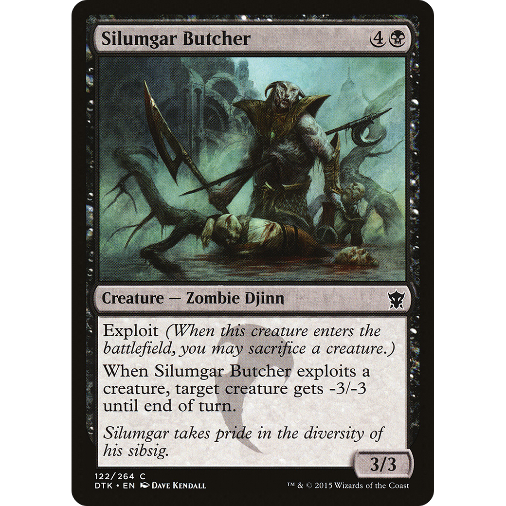 Silumgar Butcher (DTK-122) - Dragons of Tarkir
