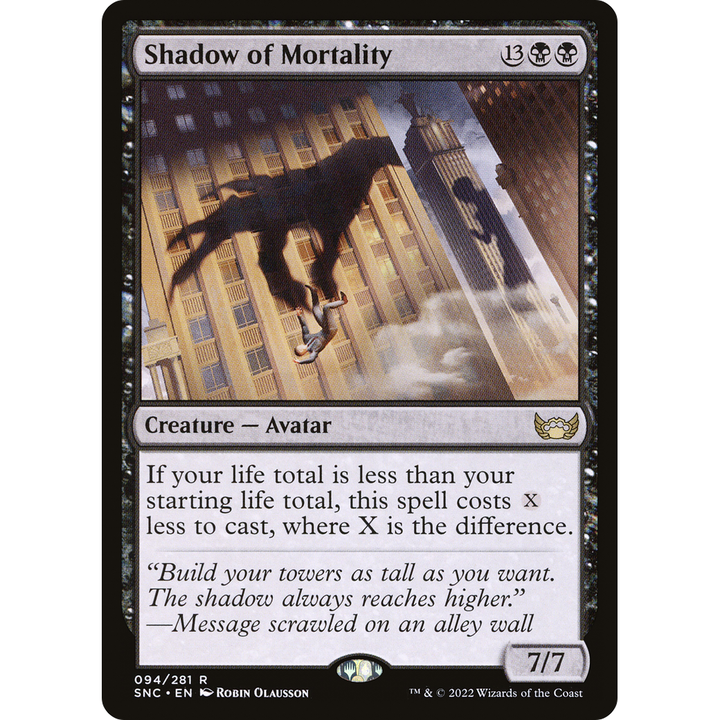 Shadow of Mortality (SNC-094) - Streets of New Capenna