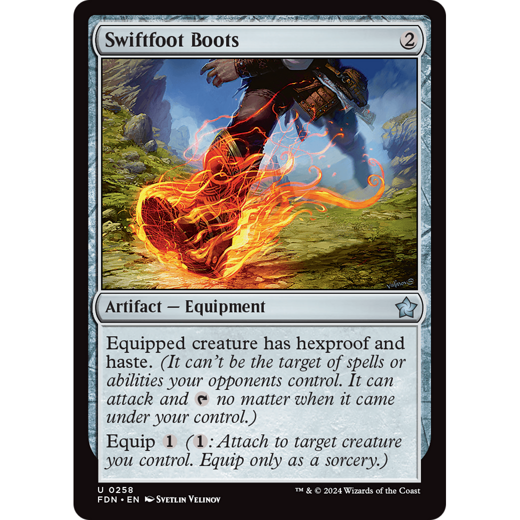 Swiftfoot Boots (FDN-258) - Foundations Foil