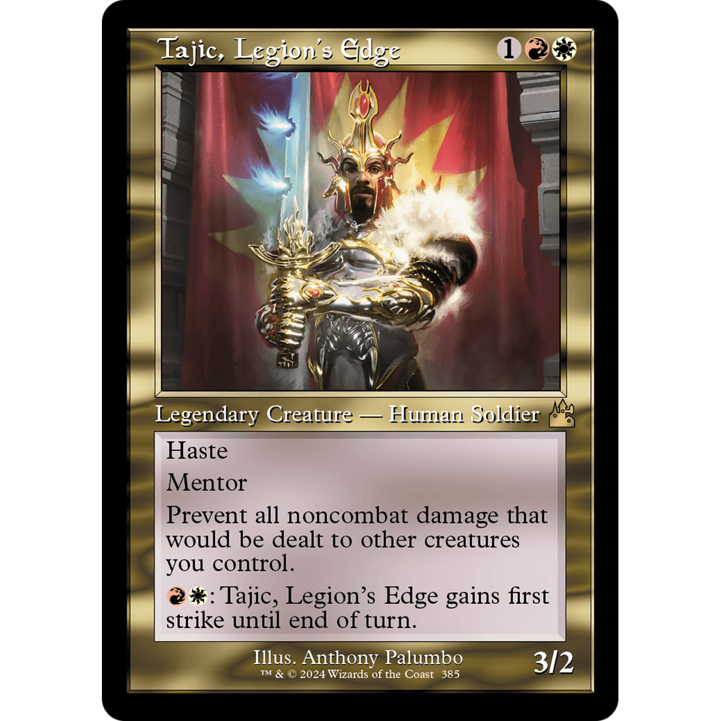 Tajic, Legion's Edge (RVR-385) - Ravnica Remastered Foil