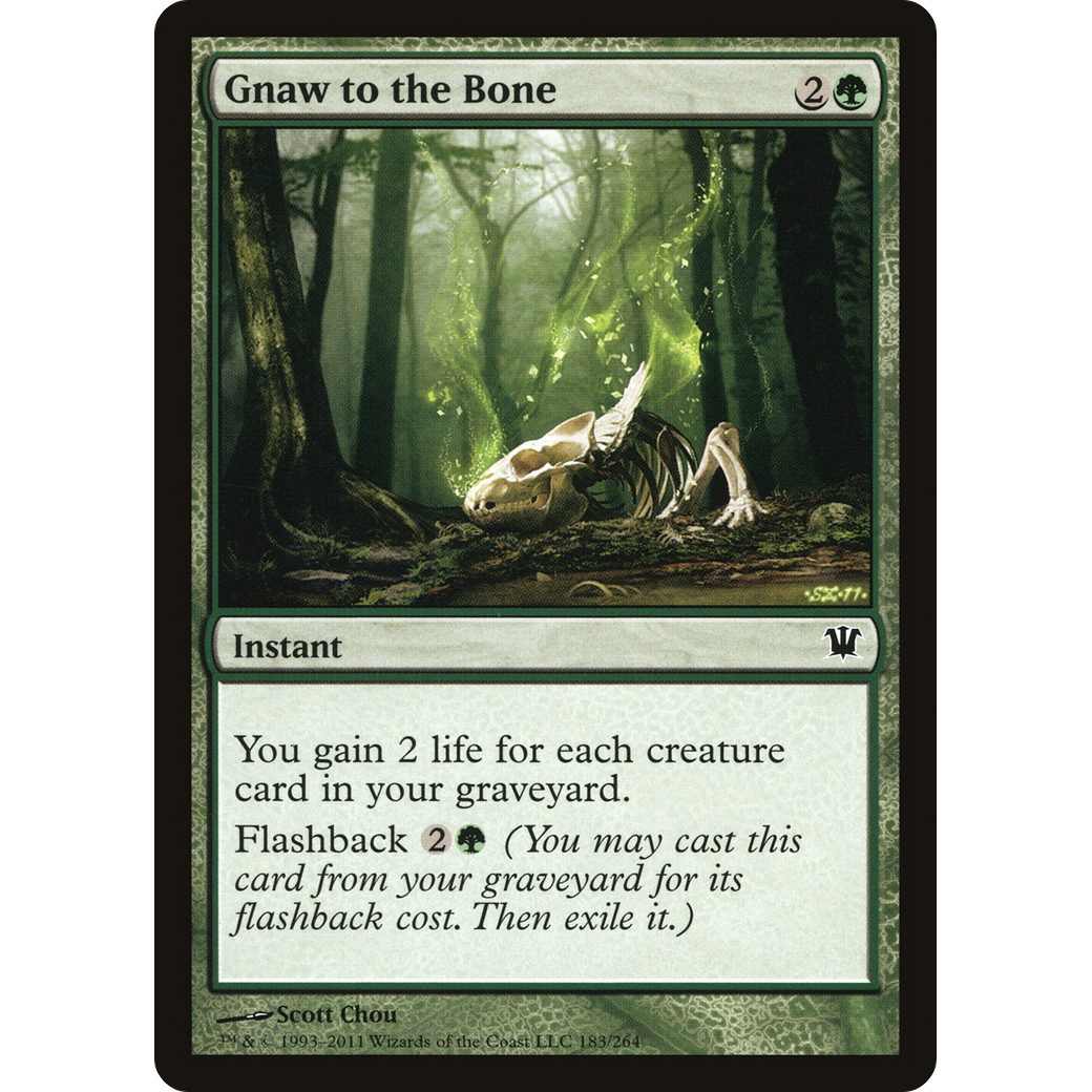 Gnaw to the Bone (ISD-183) - Innistrad