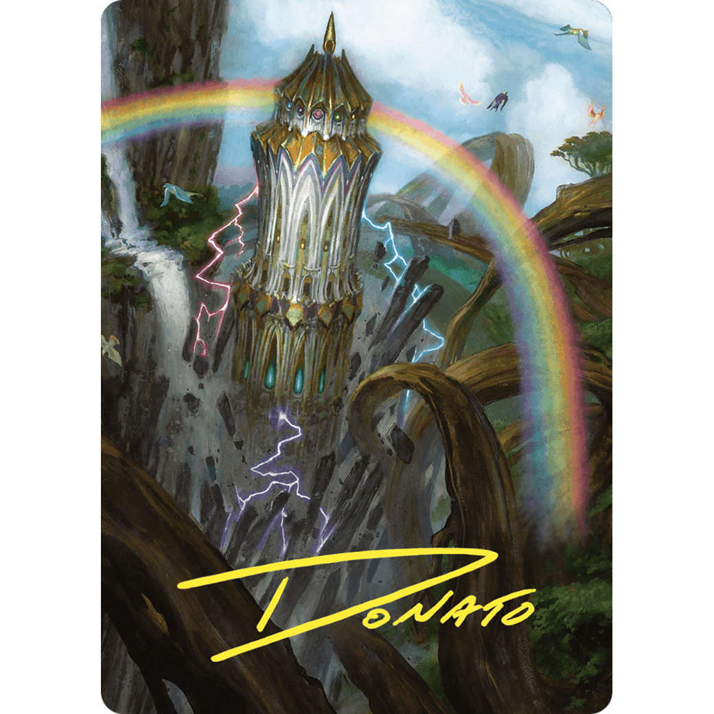 Command Tower // Command Tower (ACMM-047) - Commander Masters Art Series (Borderless) Foil