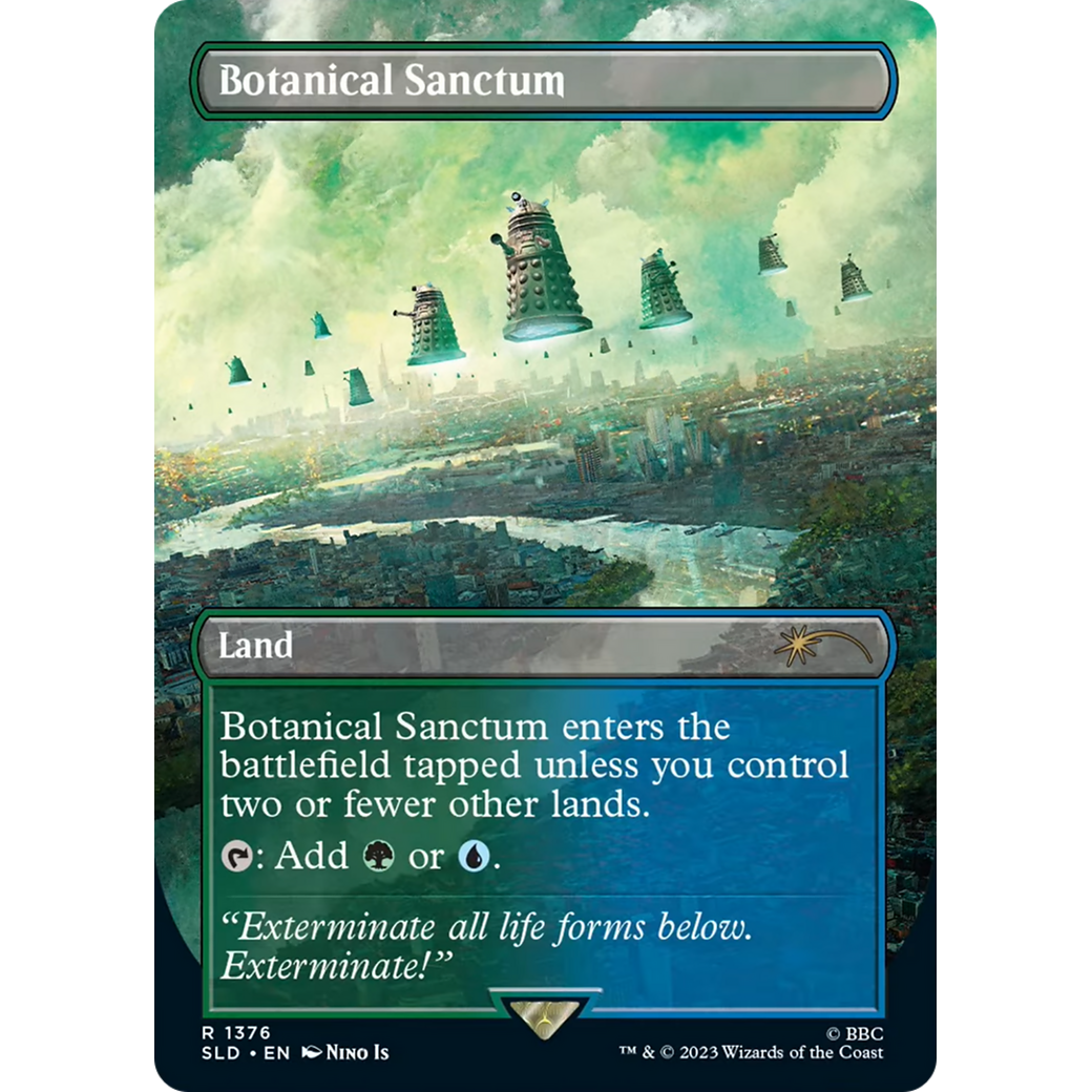 Botanical Sanctum (SLD-1376) - Secret Lair Drop (Borderless) Foil