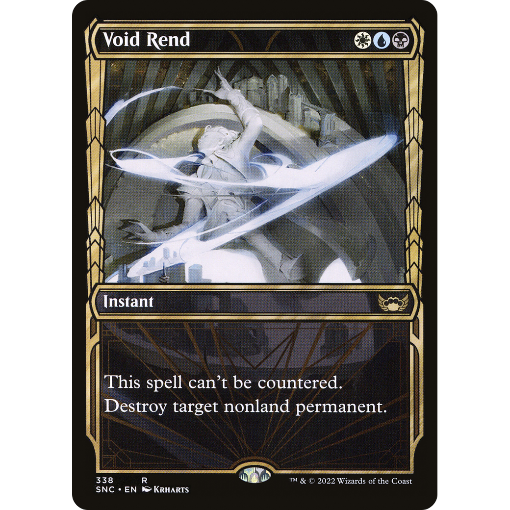 Void Rend (Showcase) (SNC-338) - Streets of New Capenna: (Showcase) Foil