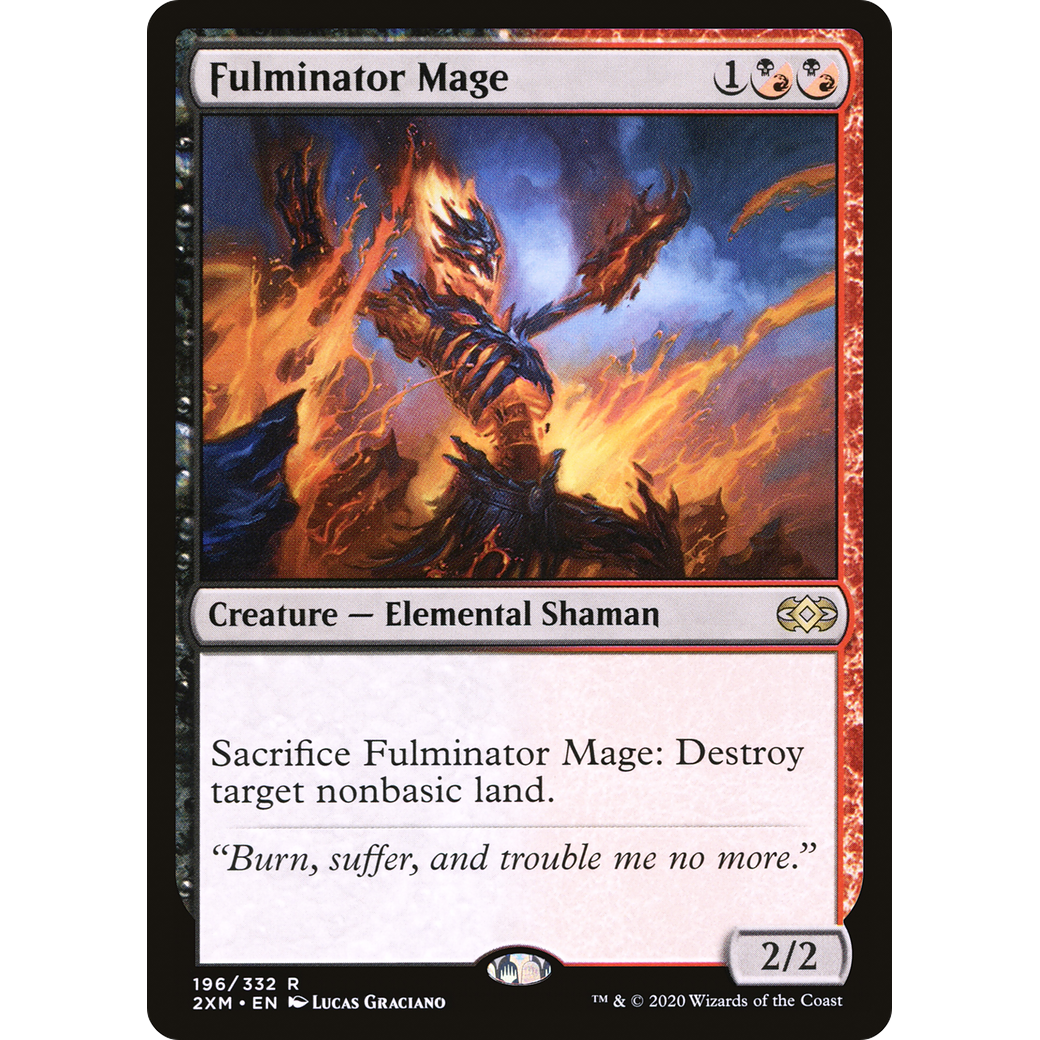 Fulminator Mage (2XM-196) - Double Masters Foil