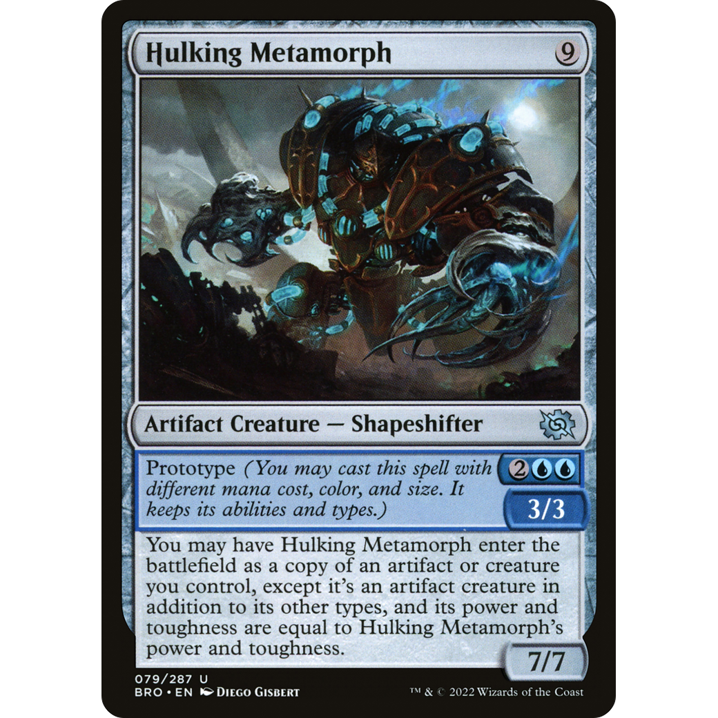 Hulking Metamorph (BRO-079) - The Brothers' War Foil