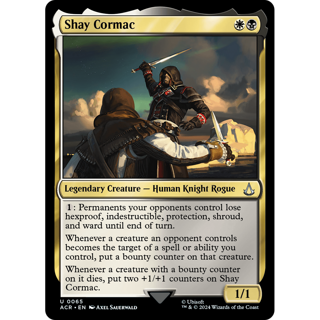 Shay Cormac (ACR-065) - Assassin's Creed Foil