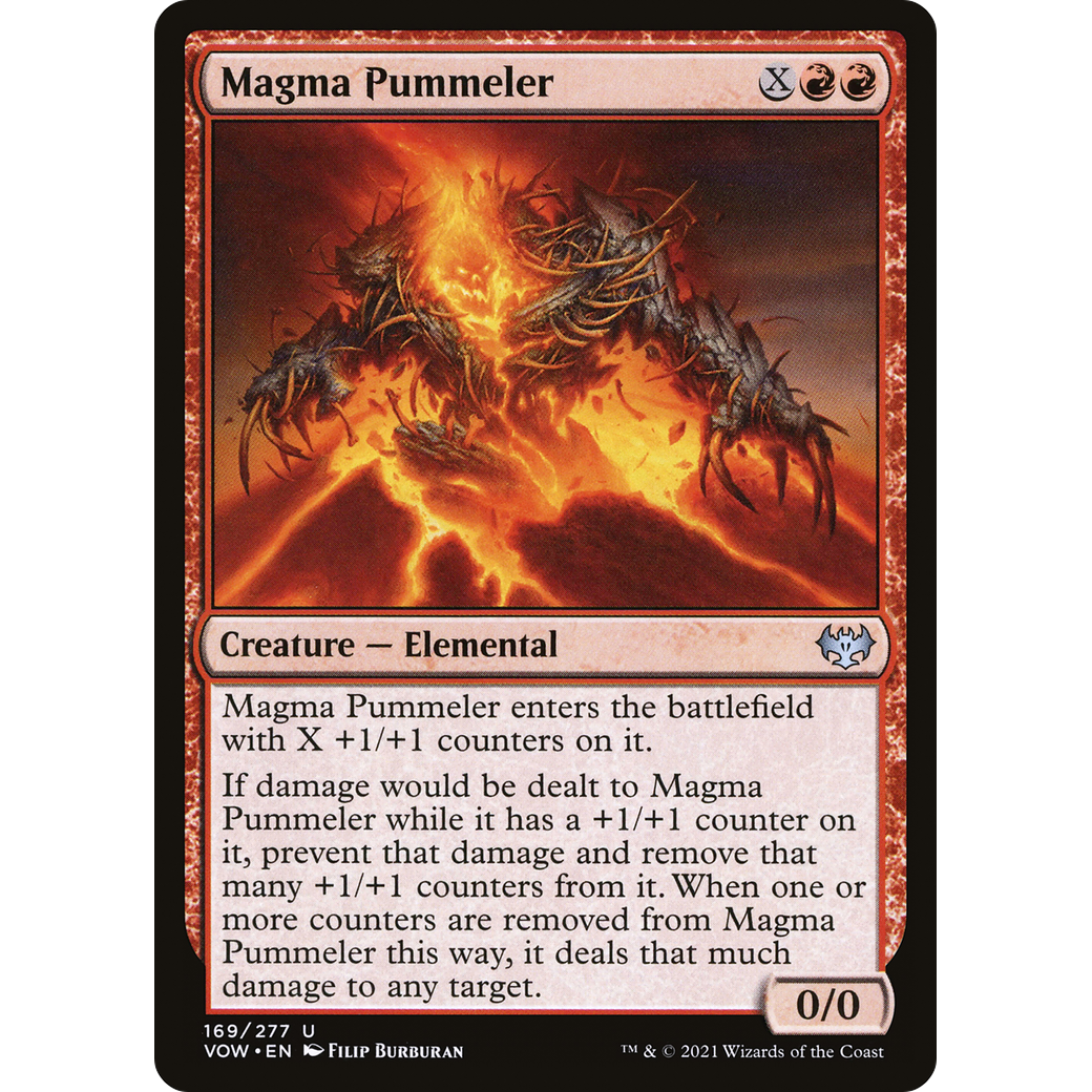 Magma Pummeler (VOW-169) - Innistrad: Crimson Vow Foil