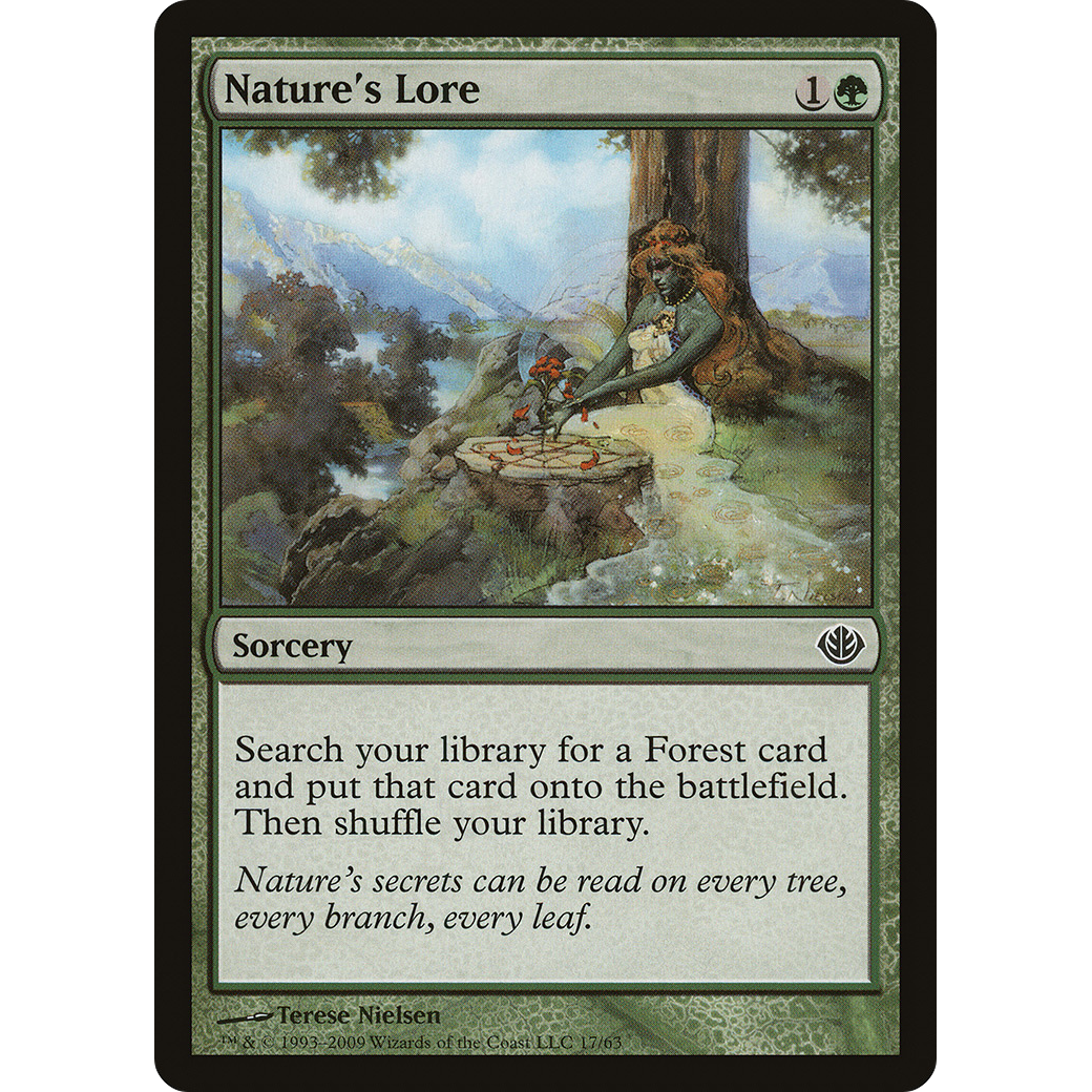 Nature's Lore (DDD-017) - Duel Decks: Garruk vs. Liliana
