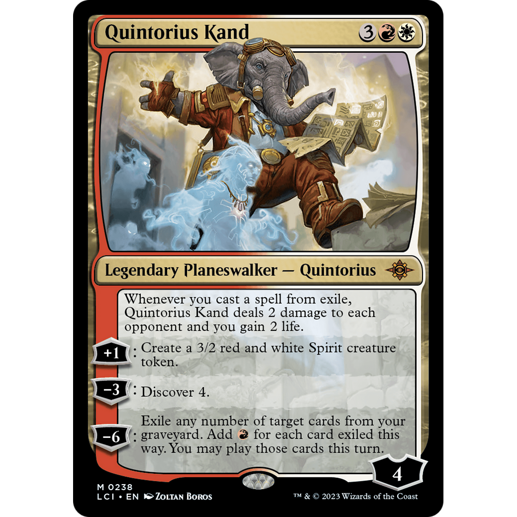 Quintorius Kand (LCI-238) - The Lost Caverns of Ixalan