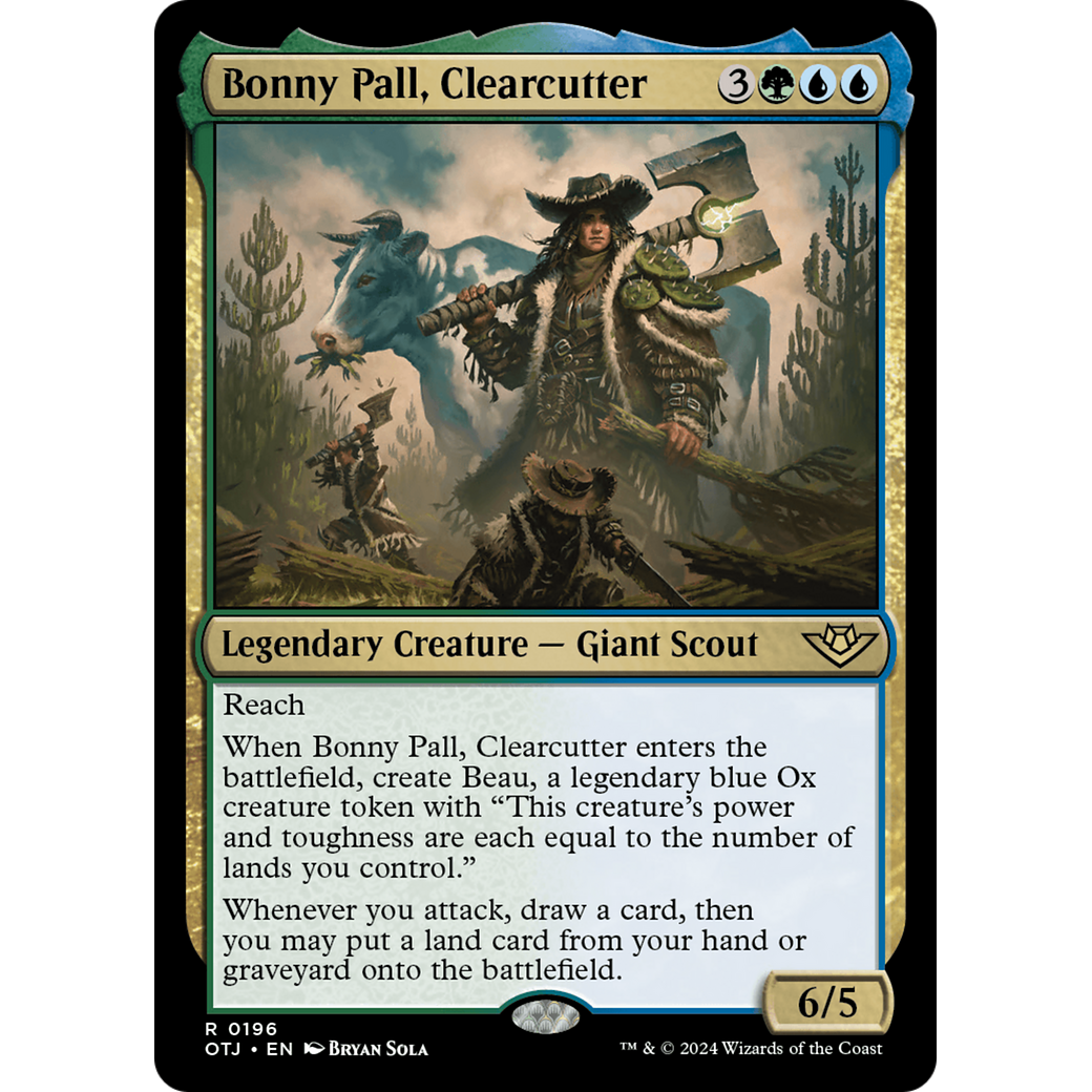 Bonny Pall, Clearcutter (OTJ-196) - Outlaws of Thunder Junction