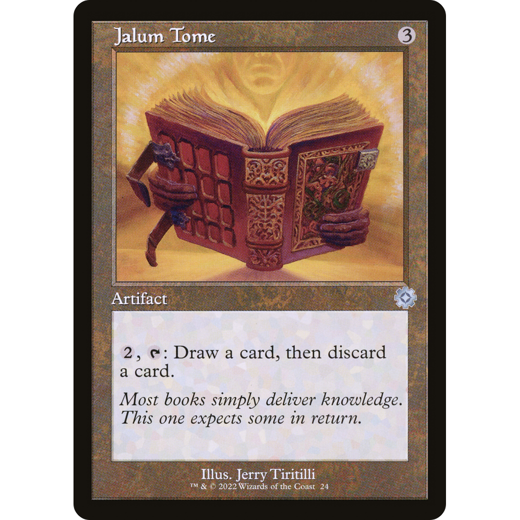 Jalum Tome (BRR-024) - The Brothers' War Retro Artifacts Foil