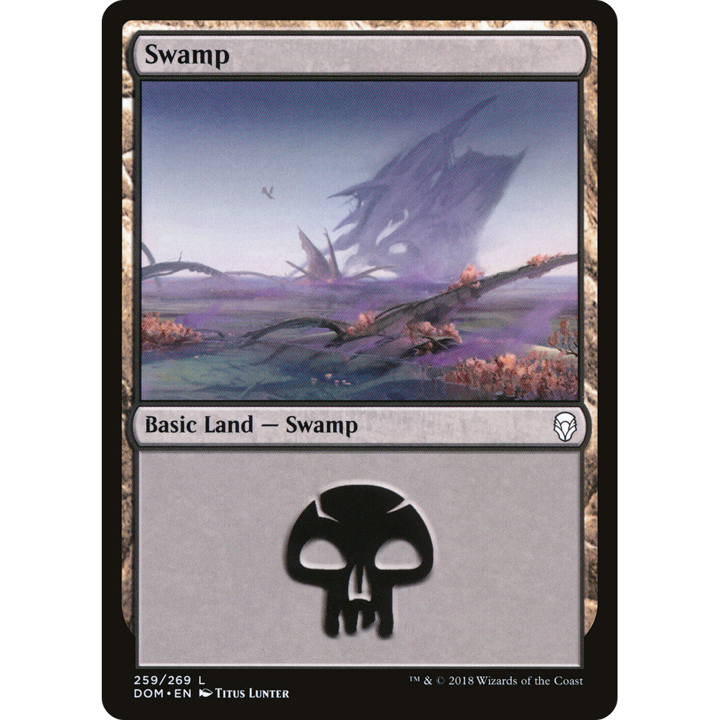 Swamp (259) (DOM-259) - Dominaria