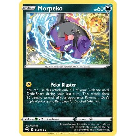 Morpeko 116/195 - SWSH12 Silver Tempest