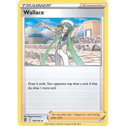Wallace 166/195 - SWSH12 Silver Tempest Reverse Holofoil
