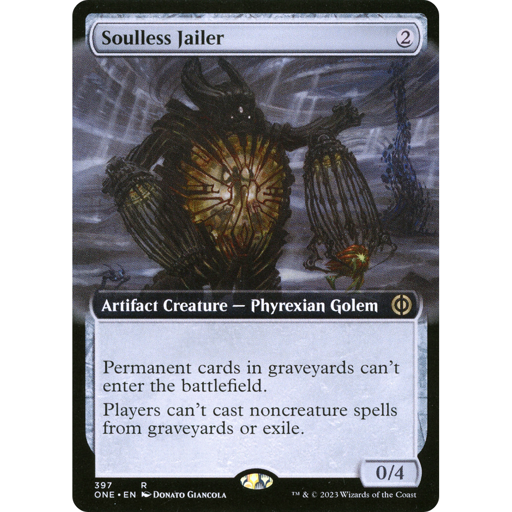 Soulless Jailer (ONE-397) - Phyrexia: All Will Be One: (Extended Art) Foil