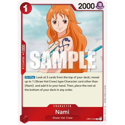 Nami (OP01-016) - Romance Dawn Foil