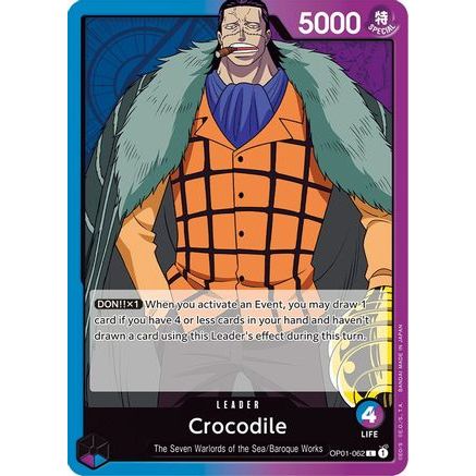 Crocodile (062) (OP01-062) - Romance Dawn