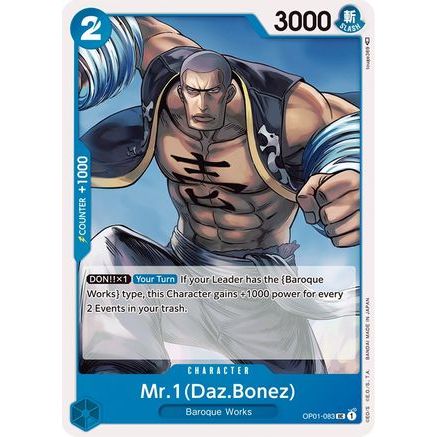 Mr.1 (Daz.Bonez) (OP01-083) - Romance Dawn