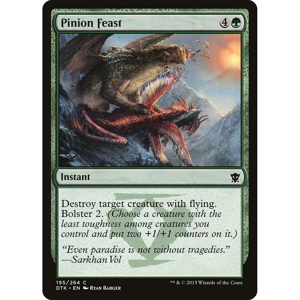 Pinion Feast (DTK-195) - Dragons of Tarkir