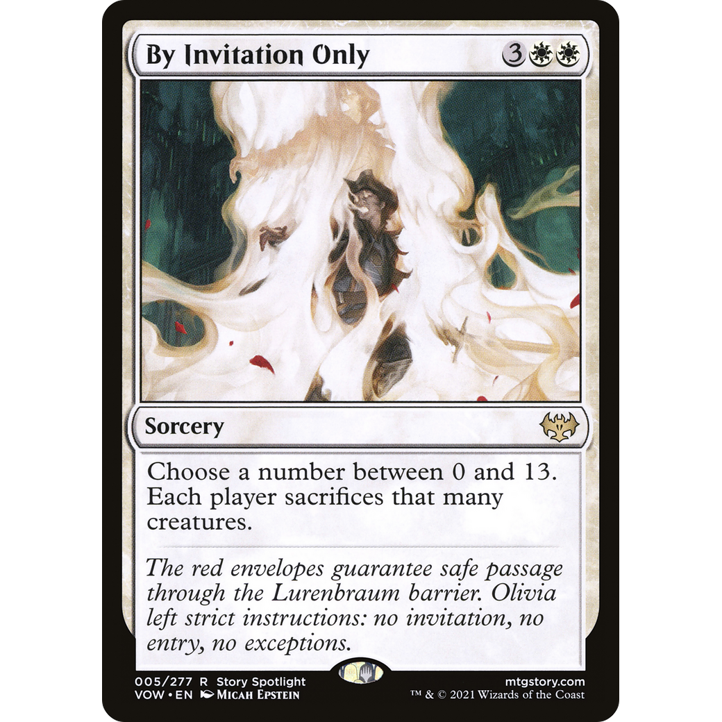 By Invitation Only (VOW-005) - Innistrad: Crimson Vow Foil