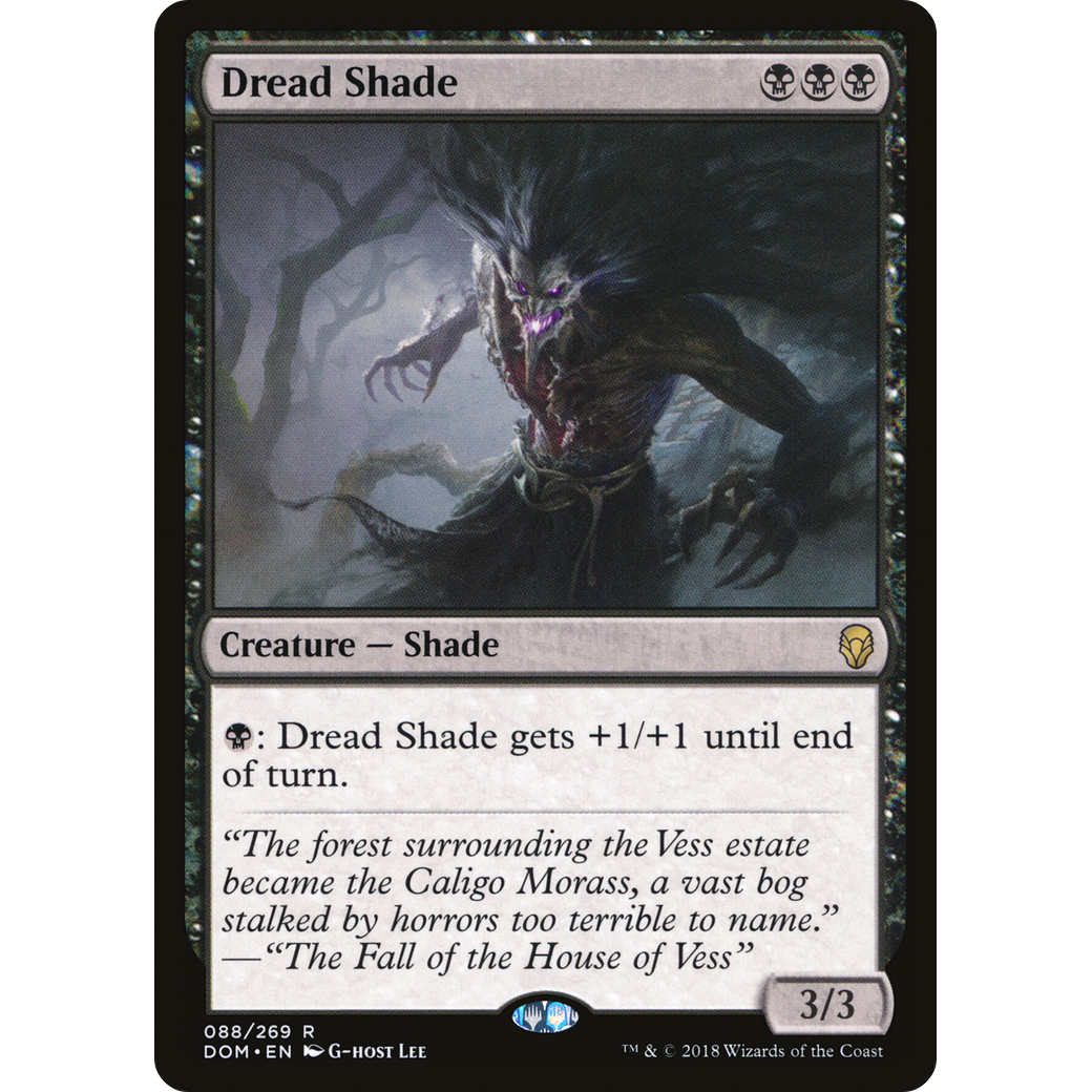 Dread Shade (DOM-088) - Dominaria Foil