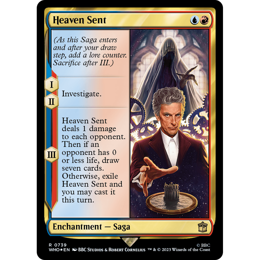 Heaven Sent (Surge Foil) (WHO-739) - Doctor Who Foil