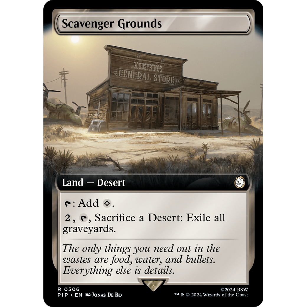 Scavenger Grounds (PIP-506) - Fallout: (Extended Art)