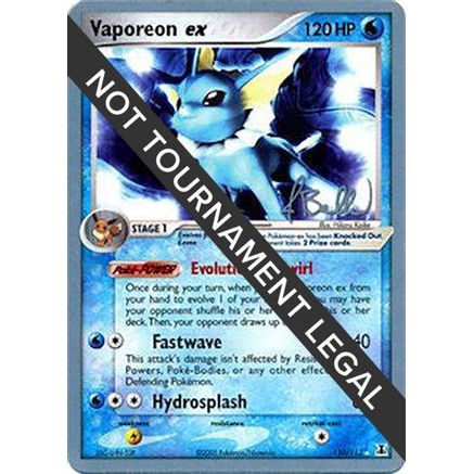 Vaporeon ex - 2006 (Jimmy Ballard) 110 - World Championship Decks
