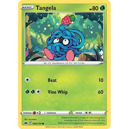 Tangela 4/159 - Crown Zenith Reverse Holofoil