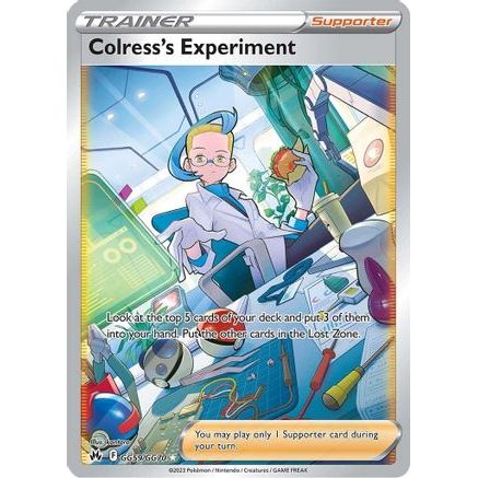Colress's Experiment GG59/70 - Crown Zenith Galarian Gallery Holofoil