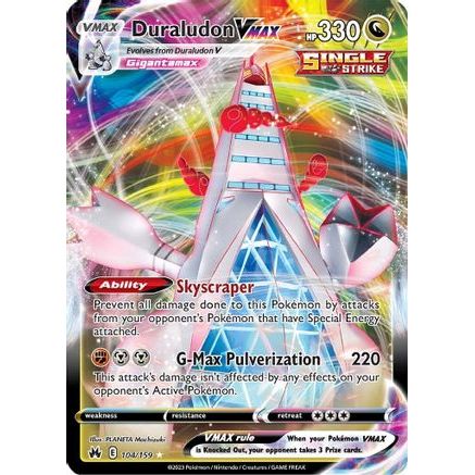 Duraludon VMAX 104/159 - Crown Zenith Holofoil