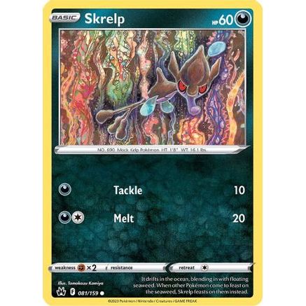 Skrelp 81/159 - Crown Zenith Reverse Holofoil