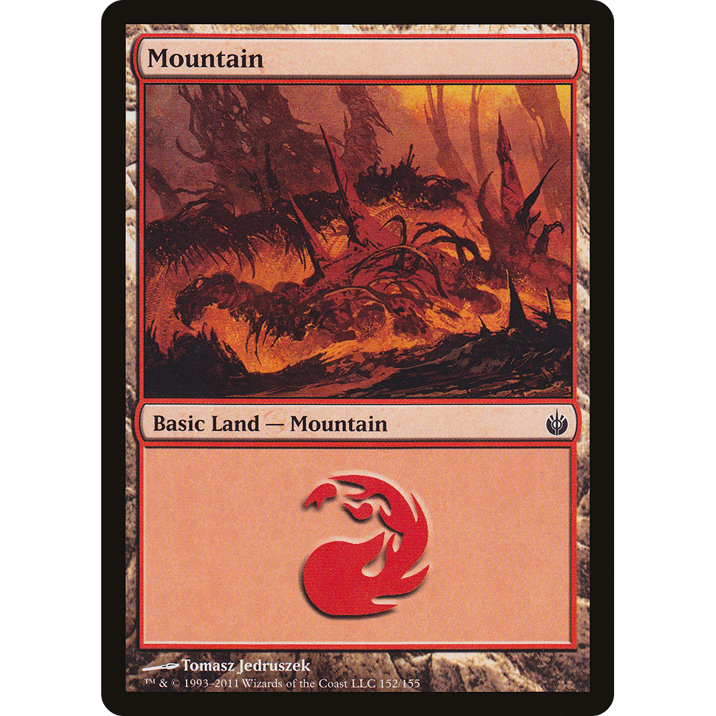 Mountain (152) (MBS-152) - Mirrodin Besieged