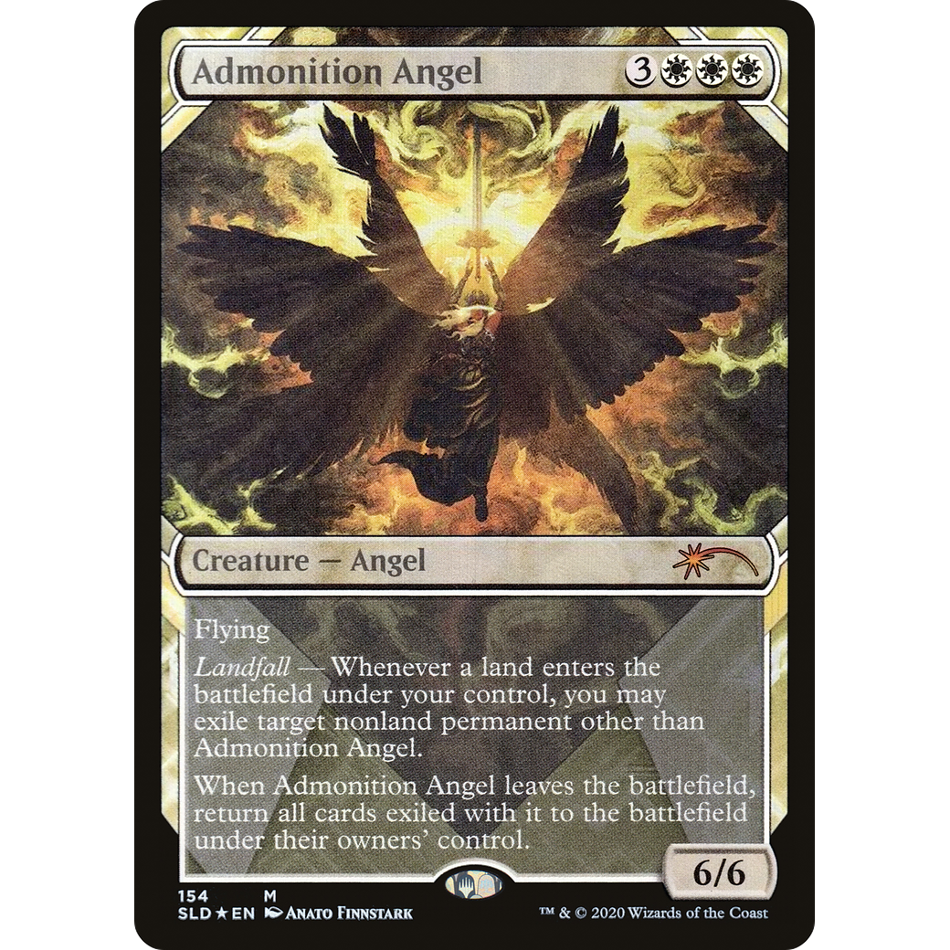 Admonition Angel (SLD-154) - Secret Lair Drop: (Showcase)