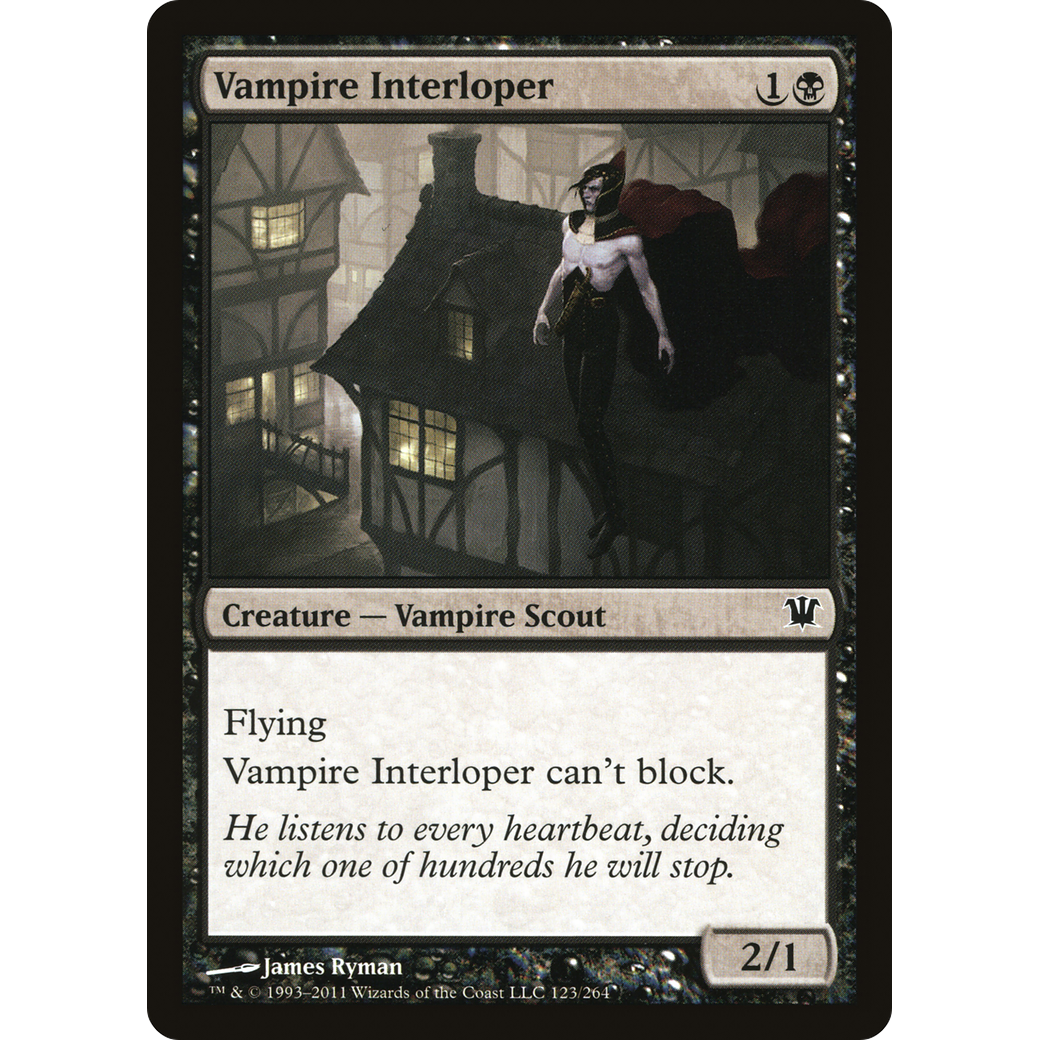 Vampire Interloper (ISD-123) - Innistrad