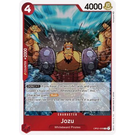 Jozu (OP02-008) - Paramount War Foil